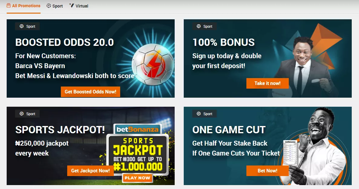 BetBonanza Bonuses